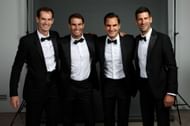 Andy Murray, Rafael Nadal, Roger Federer and Novak Djokovic - (Source: Getty)